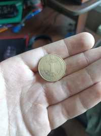 Монета 70 років перемоги 1945-2015 номіналом 1 гривня 2015 року.