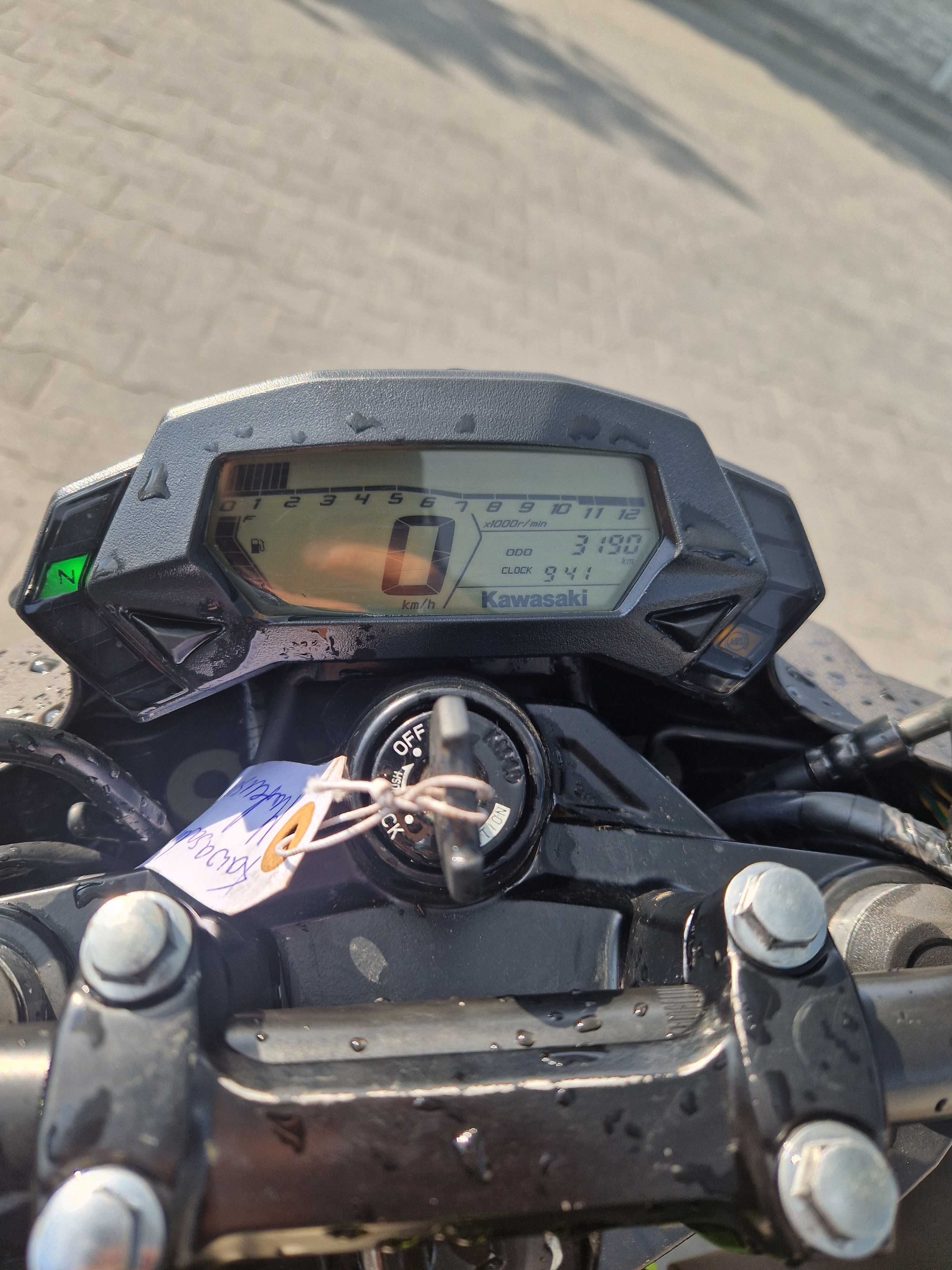 Kawasaki z125 ABS,  2024r. 3200km, Kat.B!