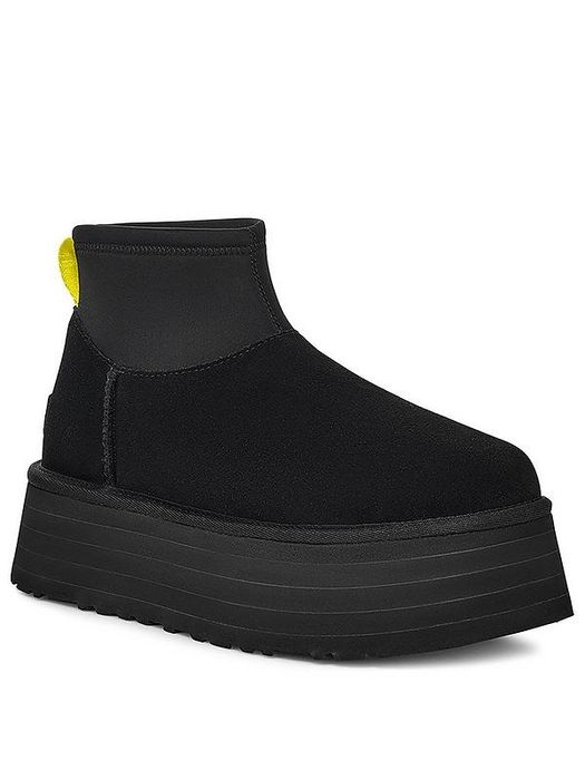 Оригінал UGG mini dipper black чорні уггі челсі короткі натуральні
