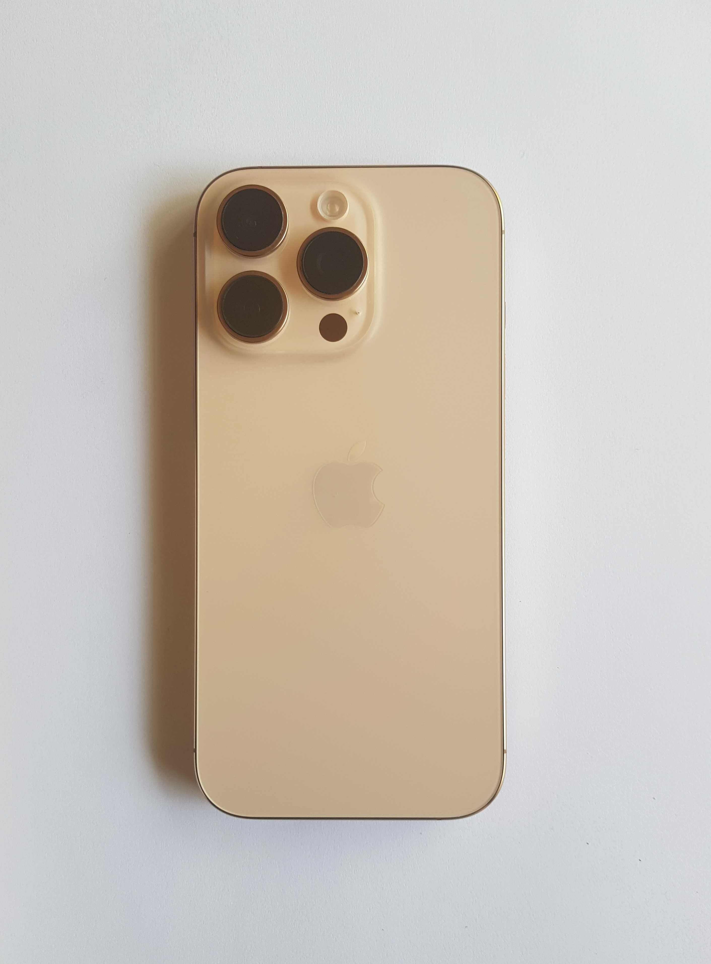iPhone 16 Pro Desert Titanium igual a novo com garantia