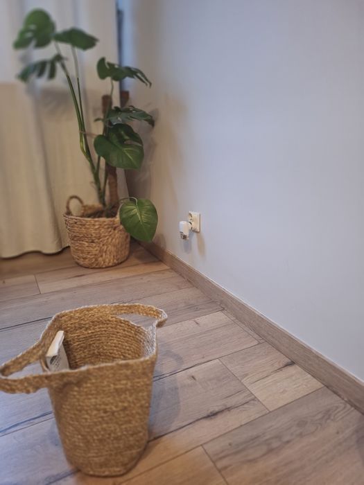 Kosz jutowy. Do przechowywania różnych rzeczy