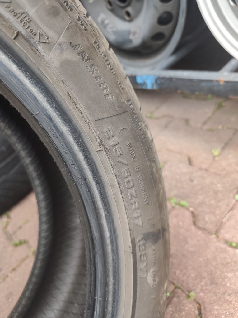 4 Dunlop Sport maxx 6 mm 215/50/17