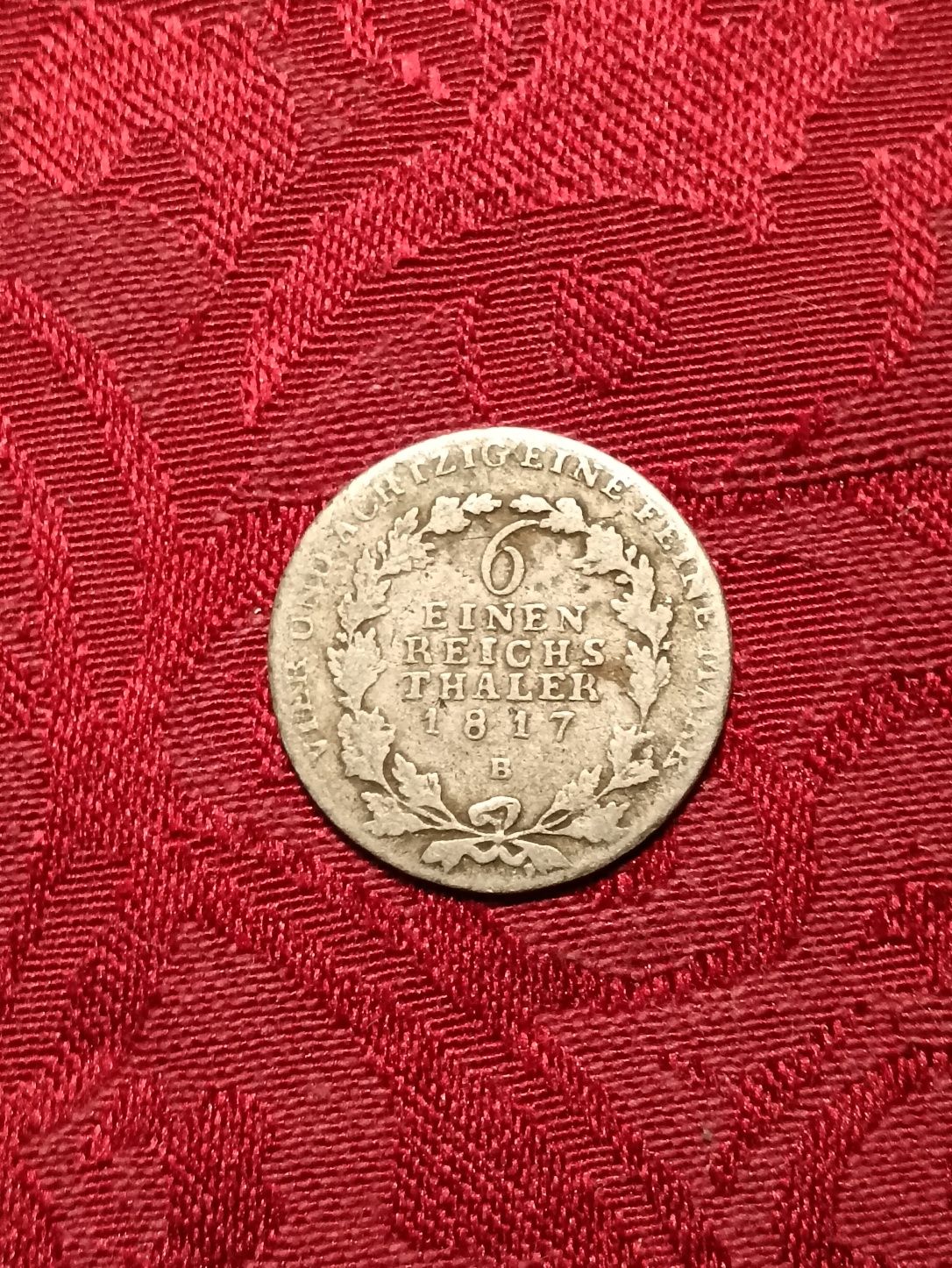 1/6 talara 1817, Fryderyk Wilhelm III Prusy