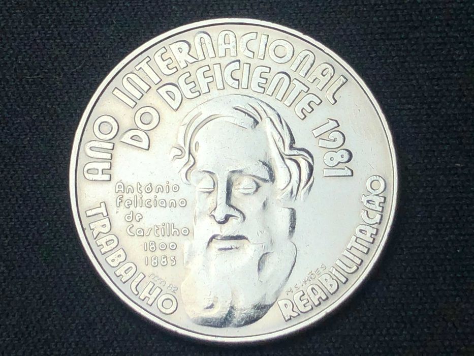 25 escudos 1981 - Ano Internacional do Deficiente