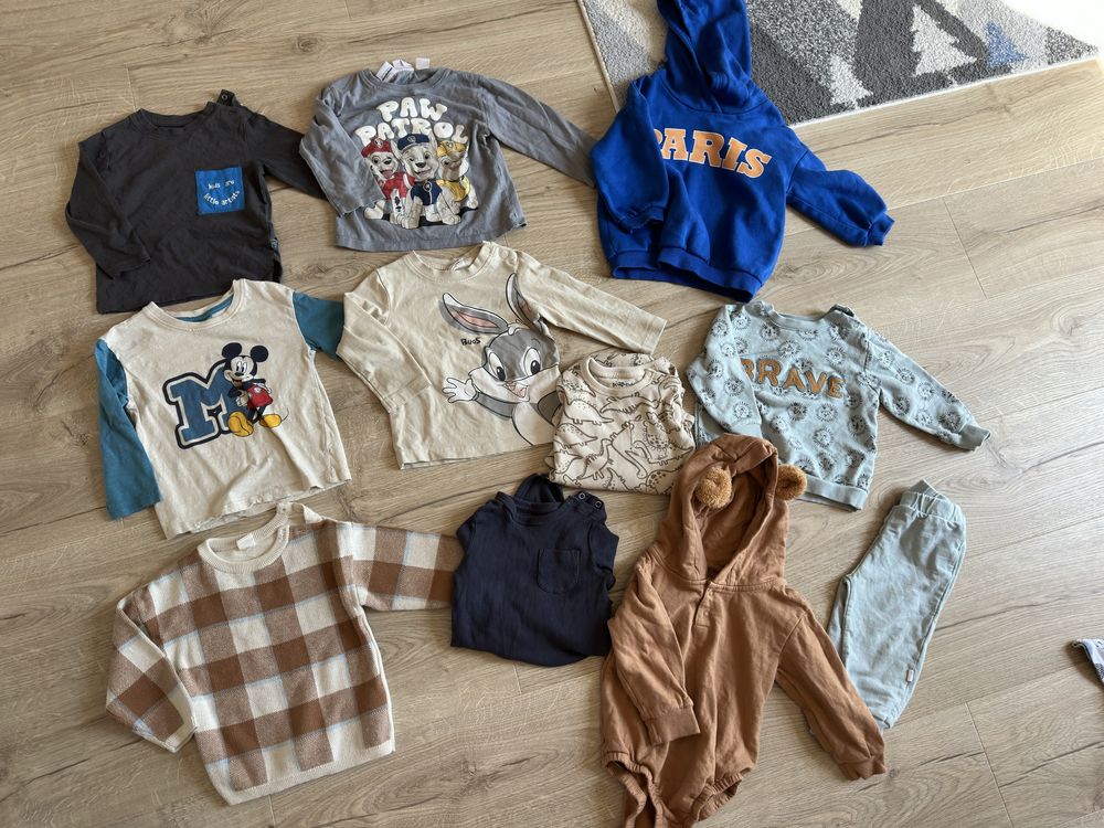 Ubranka chłopięce 80 sztuk 80 86 92 sinsay smyk h&m