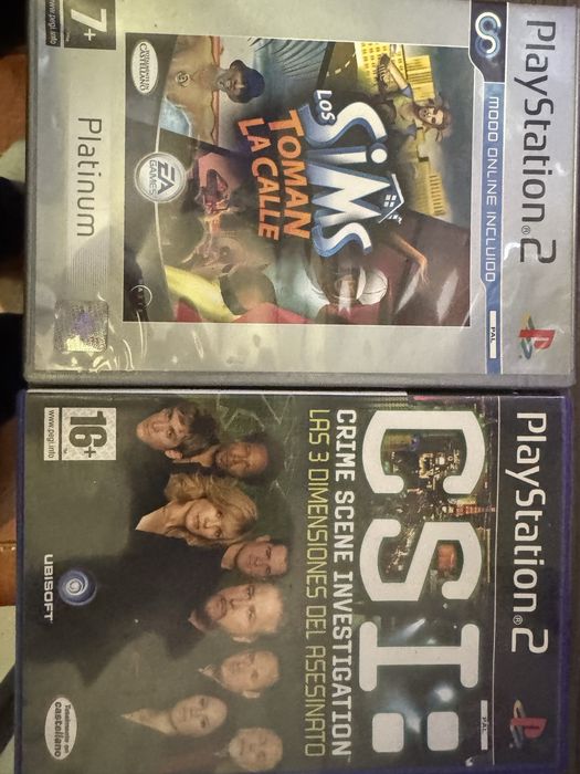 Vendo jogos Ps2/Pc