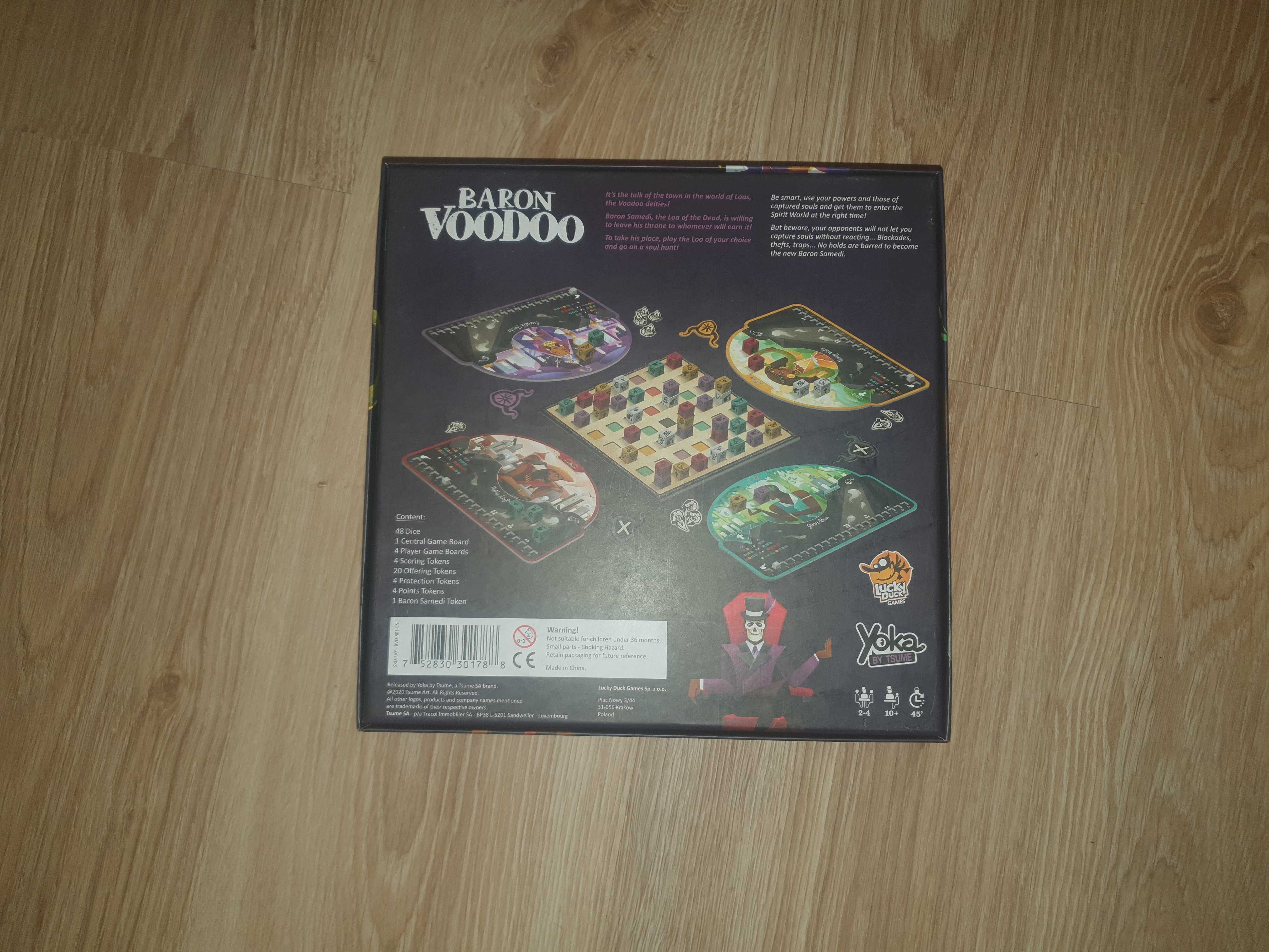 Gra Planszowa Baron Voodoo Rodzinna gra planszowa
