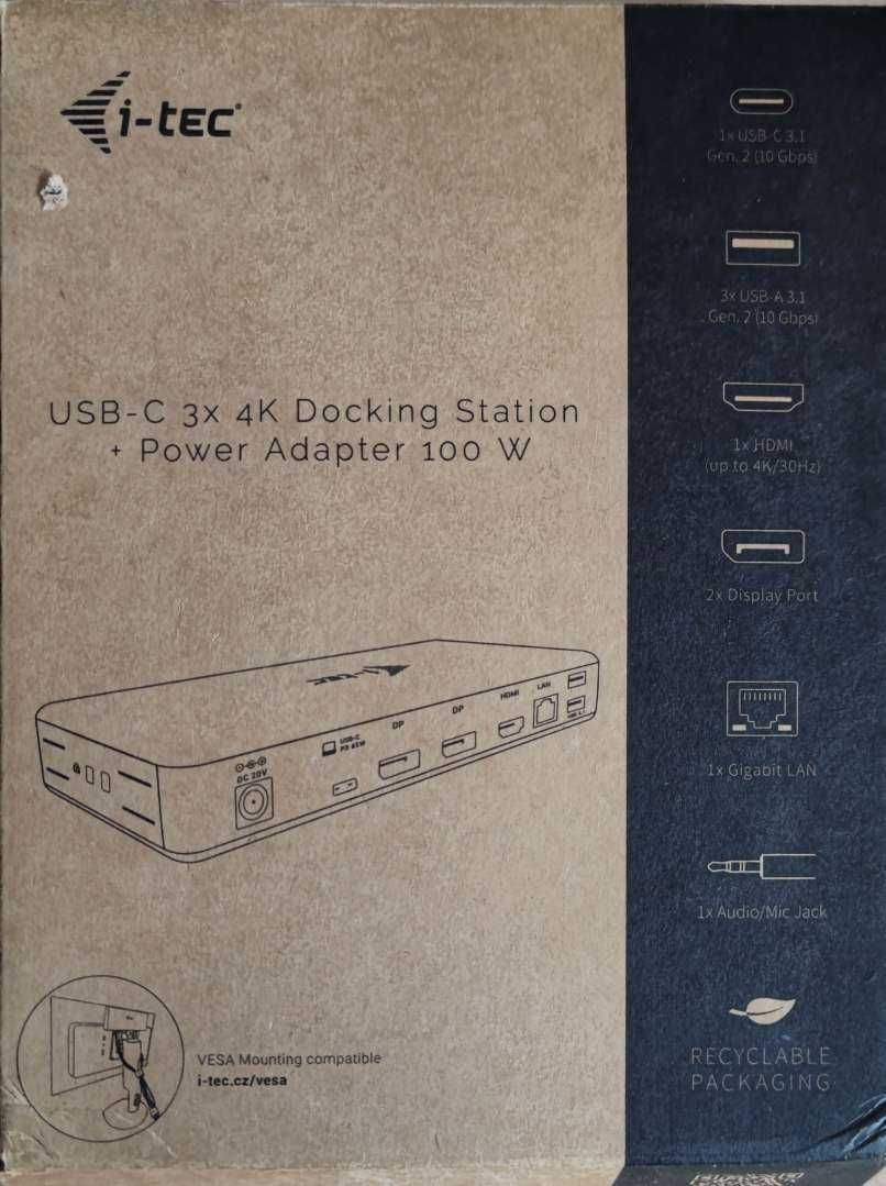 I-Tec USB-C/Thunderbolt 3 Triple PD 85W ( C31TRIPLEDOCKPD )
