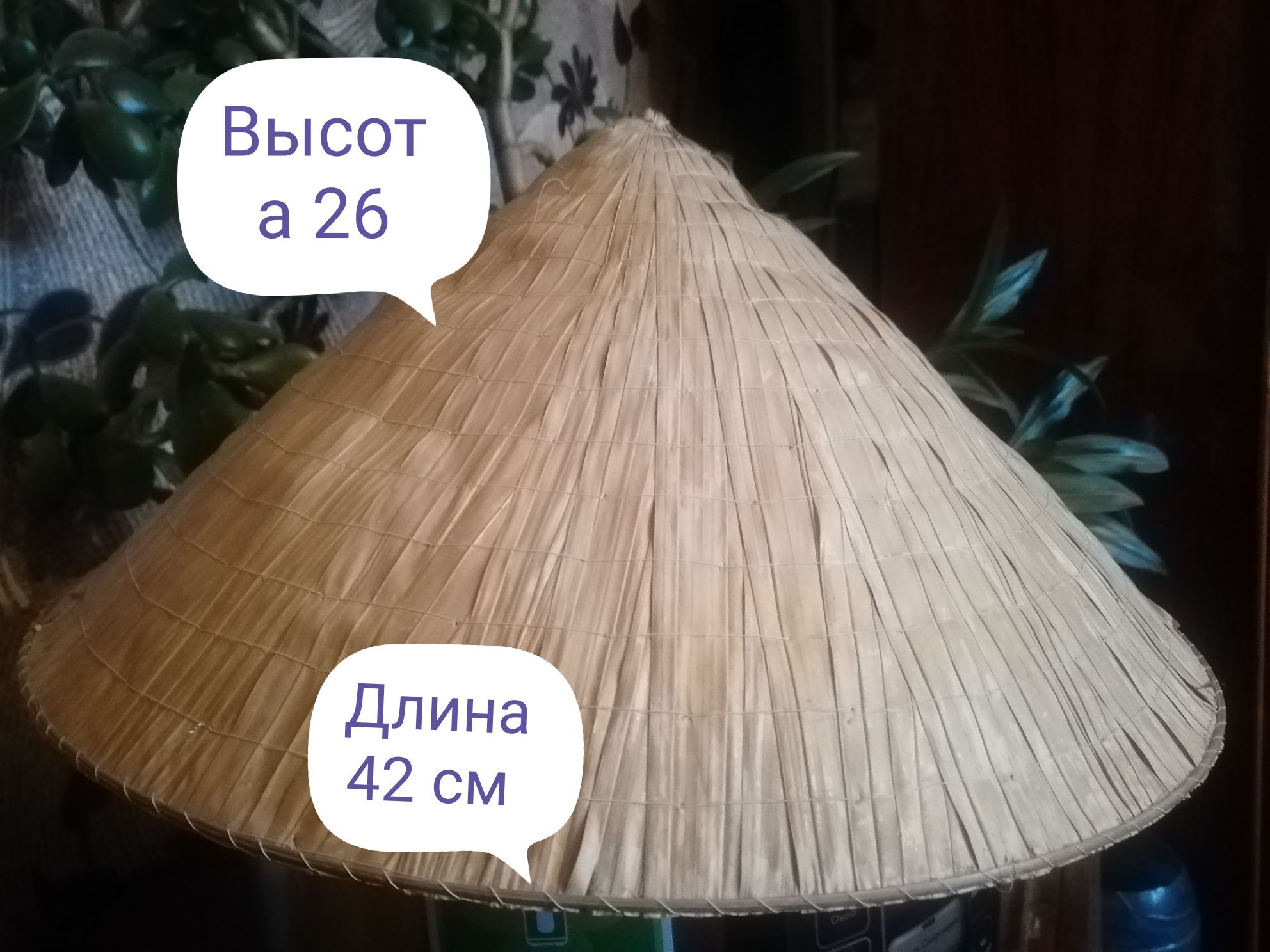 Шляпа с риса с тайланда