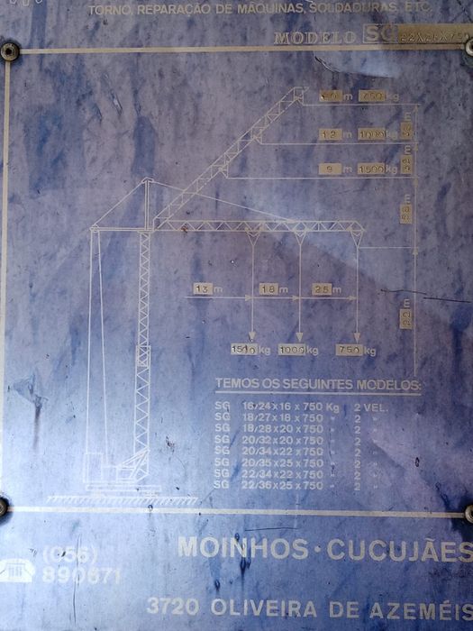 Quadro Grua Completo