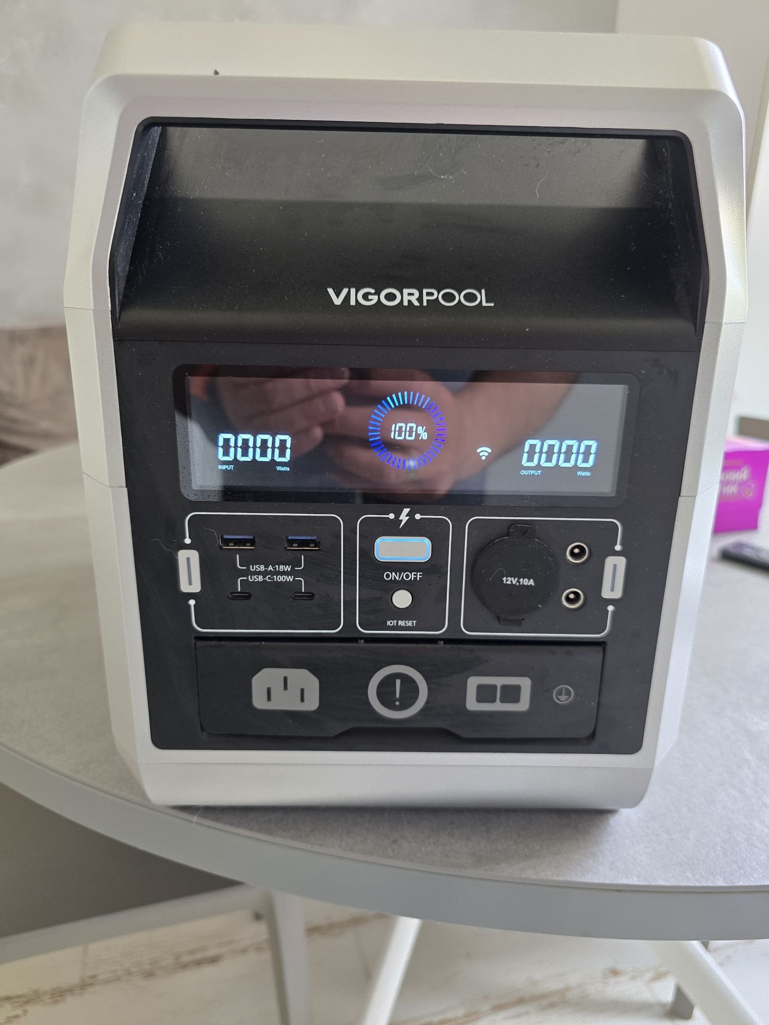 Зарядна станція VigorPool Captain / 1200 Вт / 1200 Вт⋅год / LiFePO4 (V