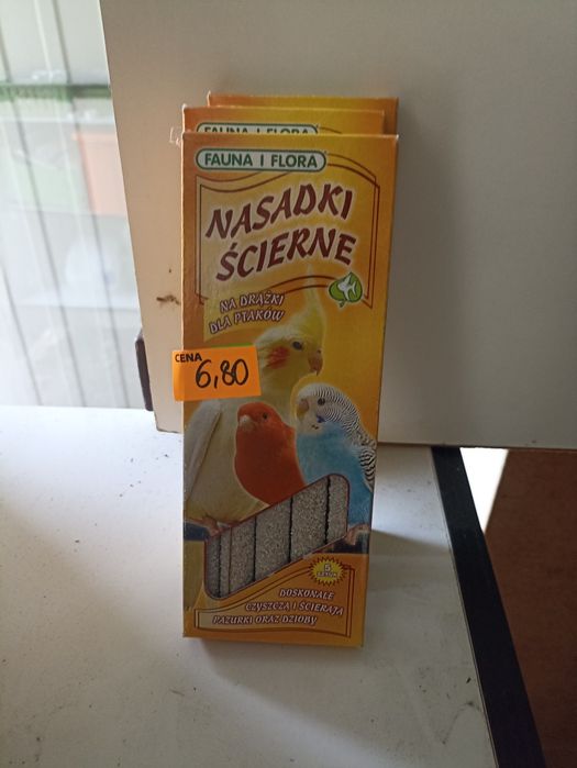 Nasadki ścierne dla ptaków