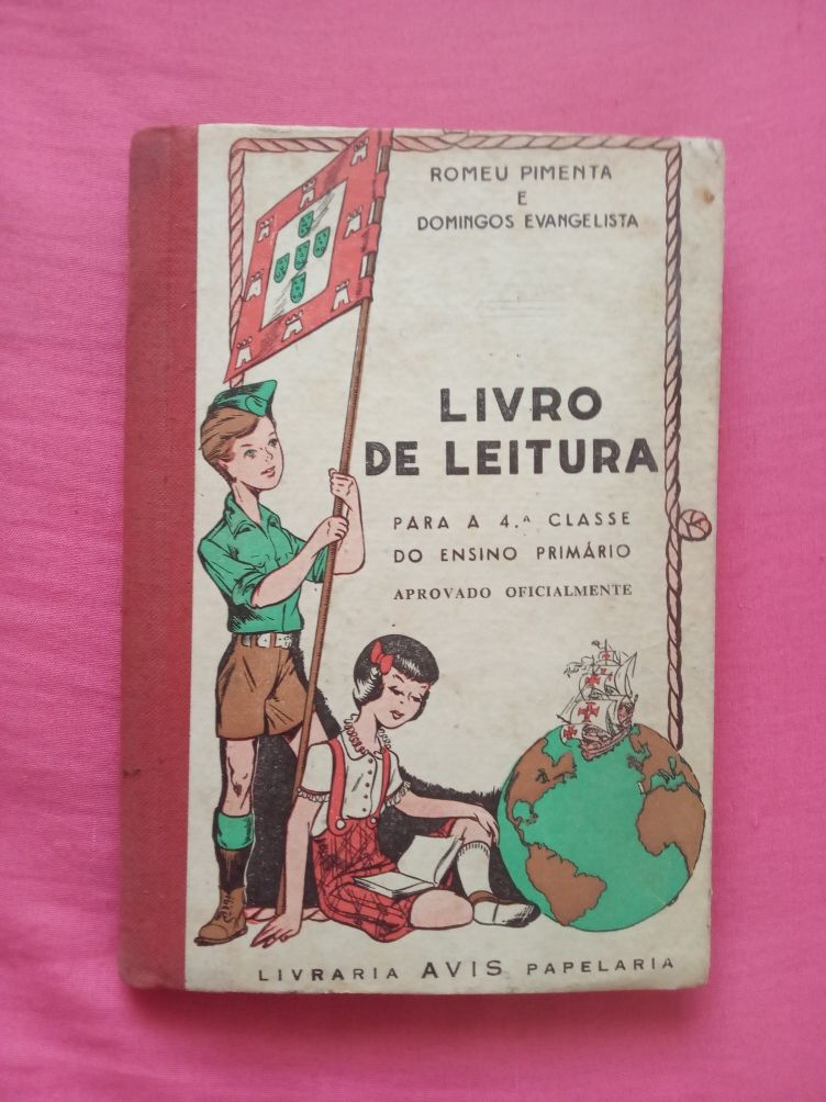 5 Livros ANTIGOS, escolares e outros