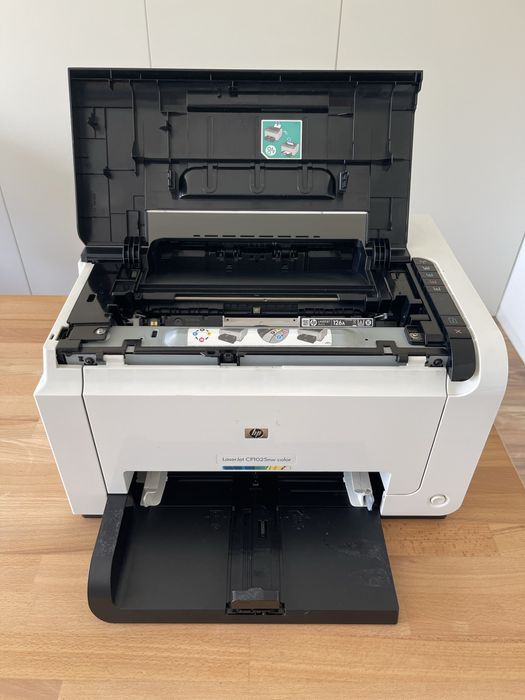 Impressora HP LaserJet CP1025nw color branca