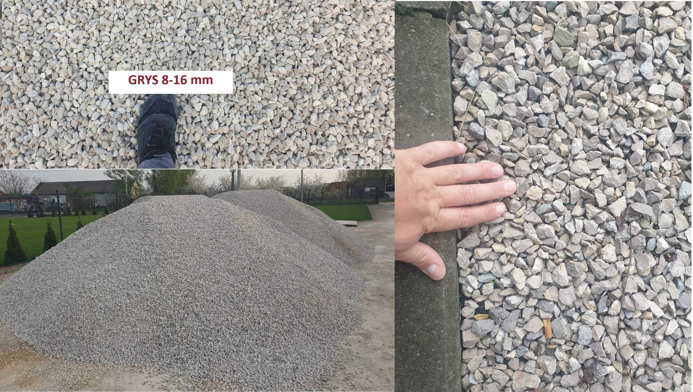 Kruszywo Drogowe  z Dostawą 28 TON , Kliniec, Tłuczeń, Grysy-OKAZJA!!