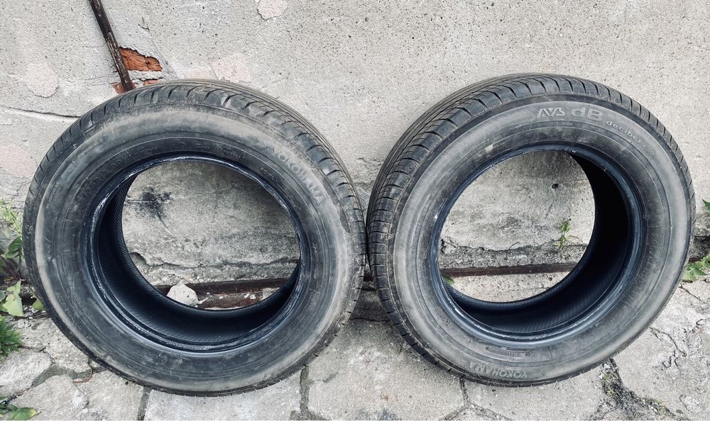 2 opony lato Yokohama 205/65 R15 bieżnik 5 mm