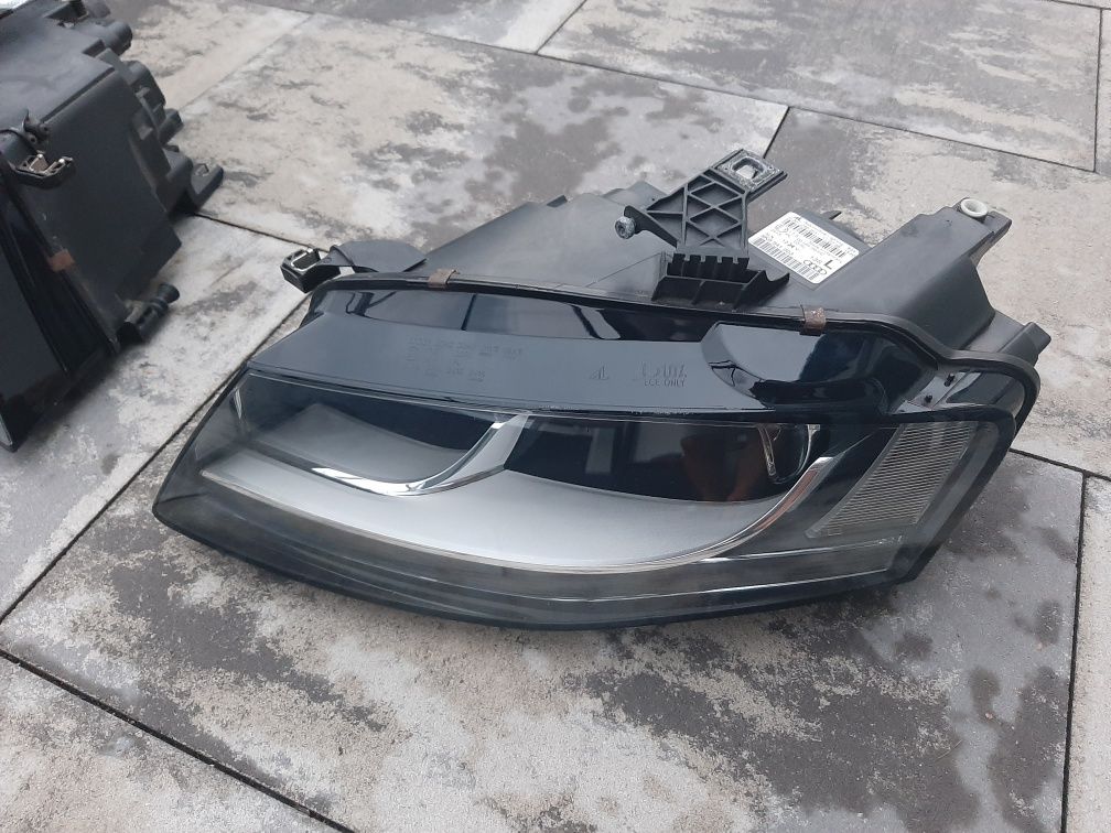 Reflektor lampa przód prawa lewa /europejska/ Audi a4 b8