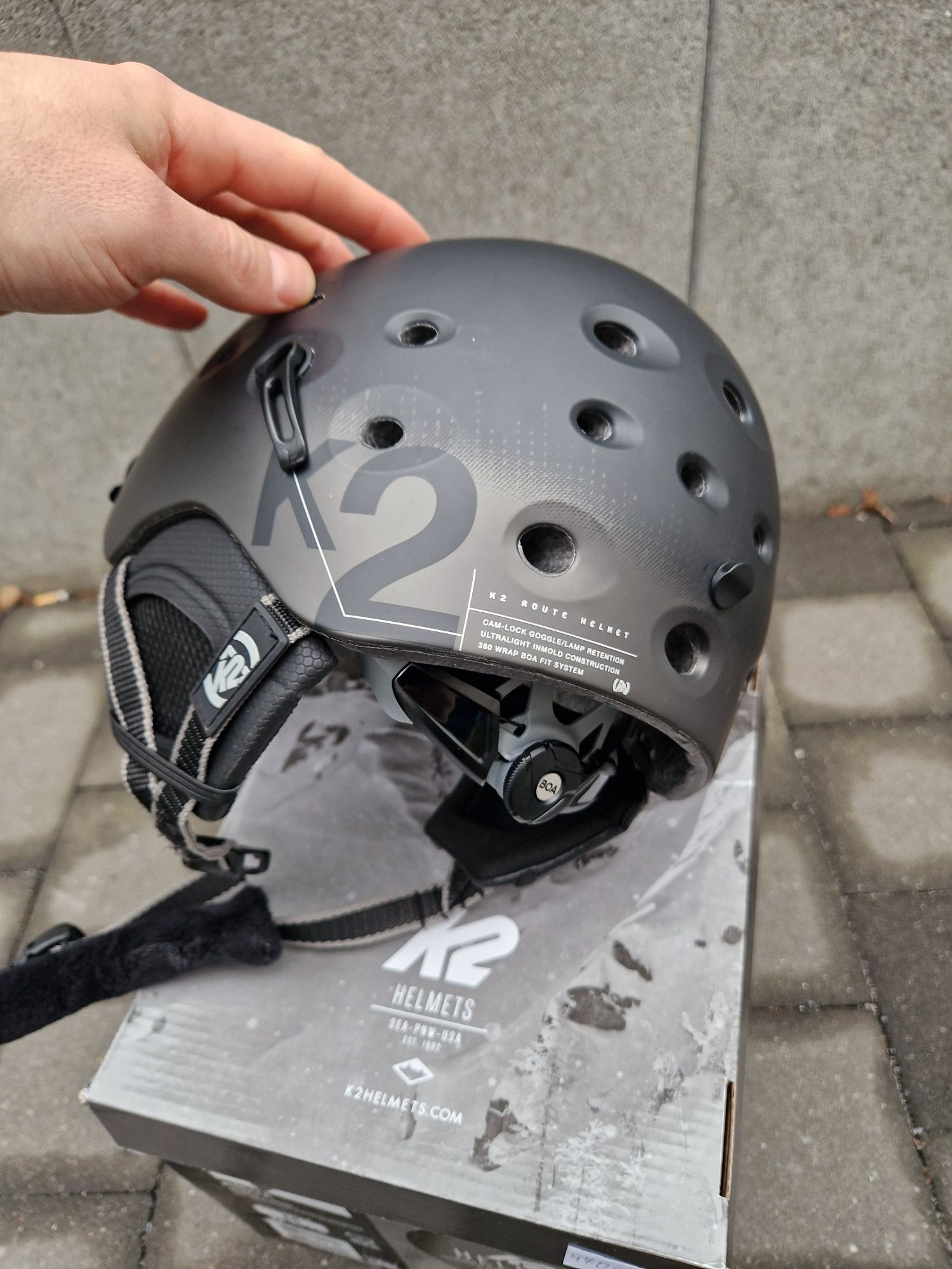 kask K2 Route M narciarski skiturowy rowerowy wspinaczkowy