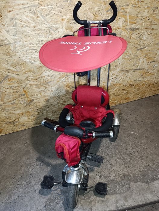 Детский велосипед с родительской ручкой