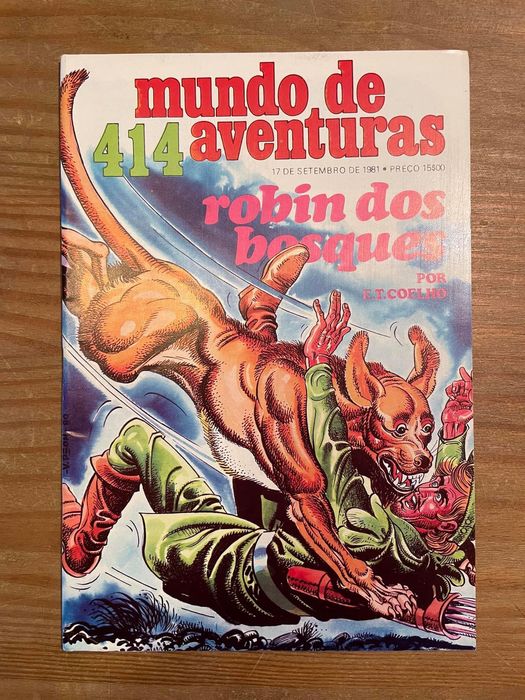 BD - Robin dos Bosques - Mundo de Aventuras (portes grátis)