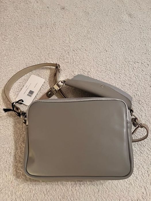 Torebka marki Mięta, Double Bag - anielski wąż, NOWA