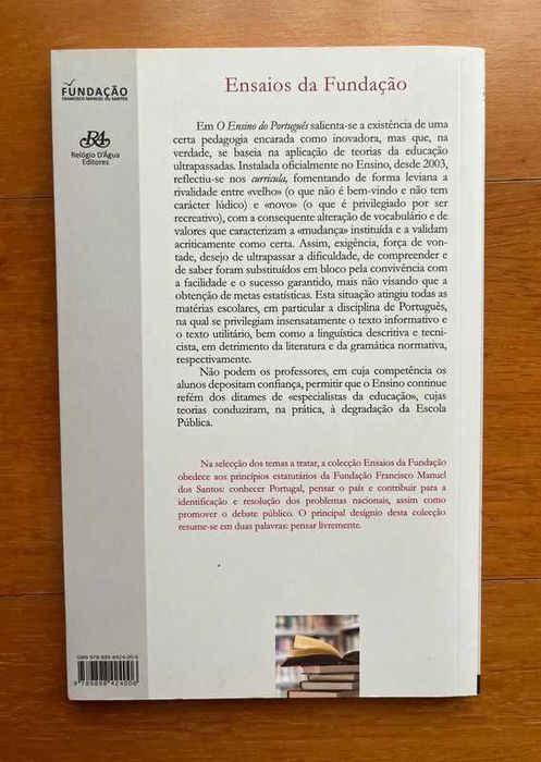 "O Ensino do Português" de Maria do Carmo Vieira