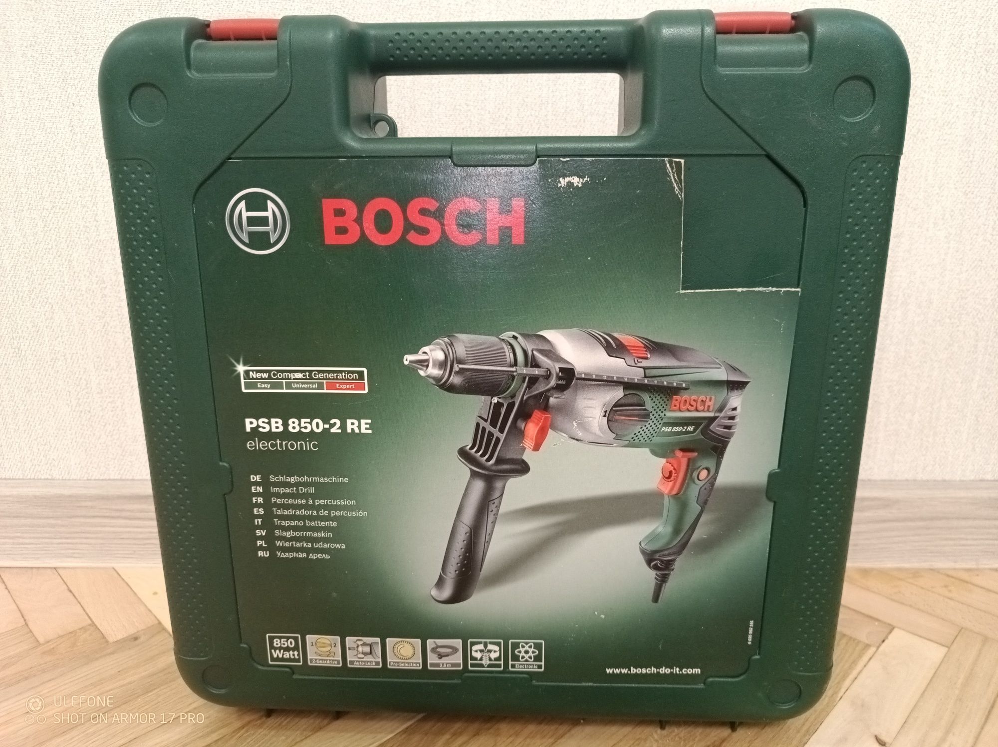 Дриль ударна Bosch PSB 850-2 RE в чемодані