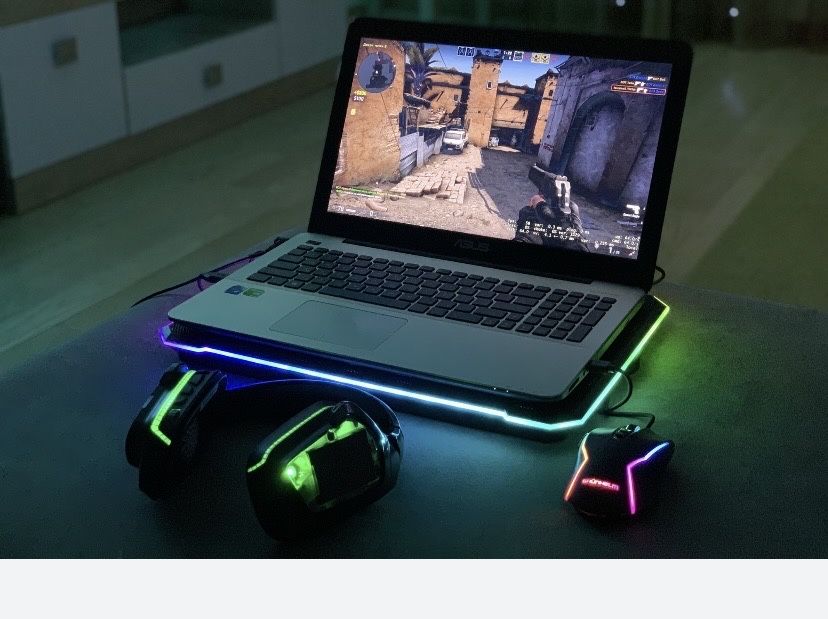 Мощный игровой ноутбук ASUS HDD 2ТБ