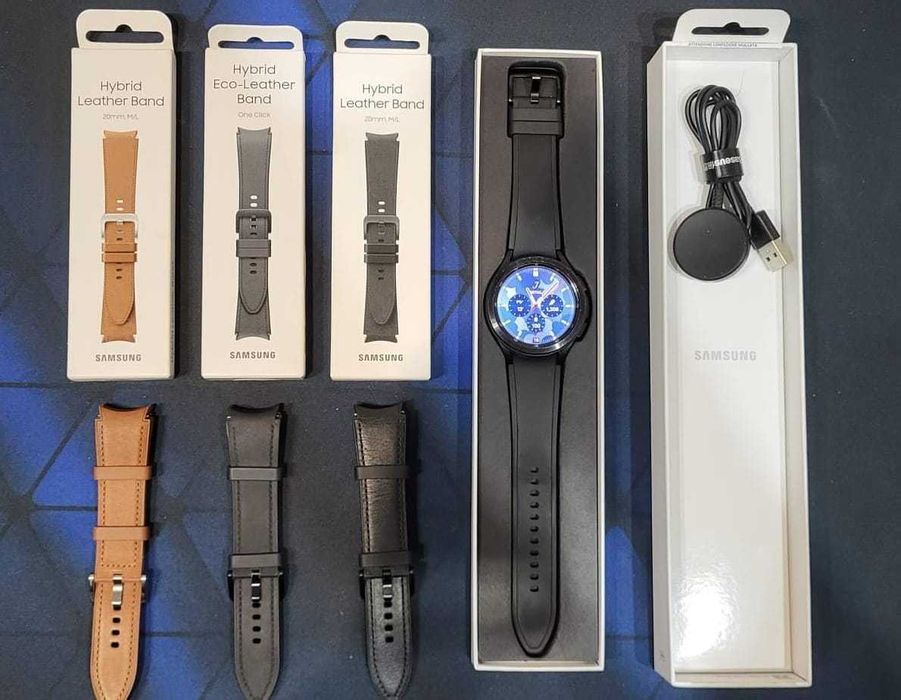 Samsung Watch4 Classic 46mm com braceletes