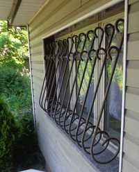 Kute kraty metalowe na okno 140x90 cm, krata okienna