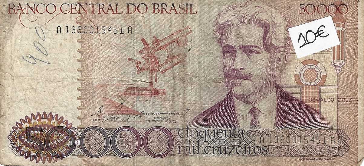 Notas antigas - Brasil