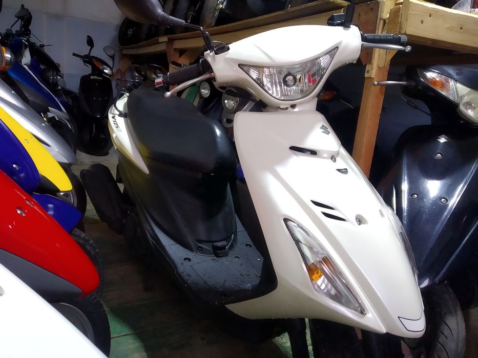 Honda Dio 27 silver БЕЗ ПРОБЕГА мопед скутер из Японии купить
