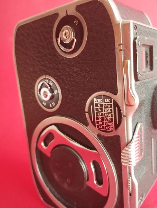 Bolex, Paillard C8 + yvar 12,5mm Câmera de filmar