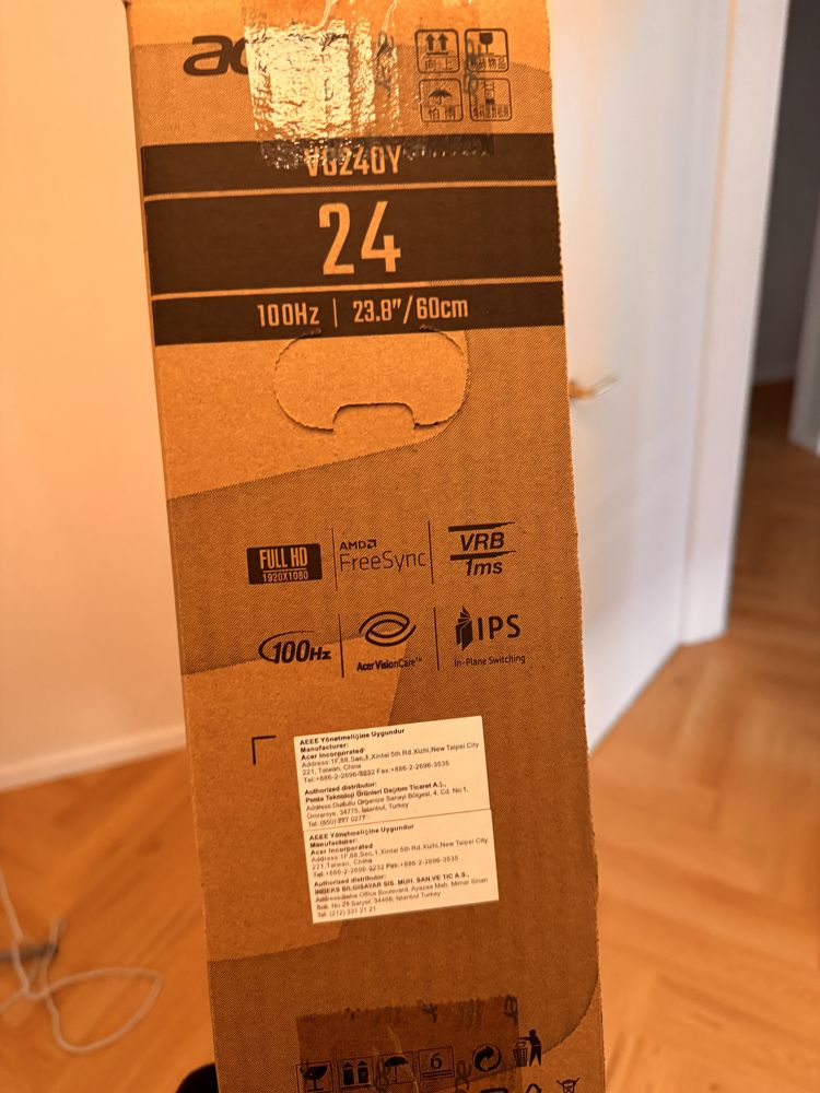 Monitor Acer VG240Y 100Hz