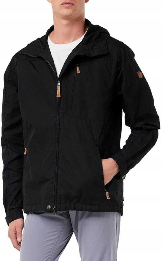 FJÄLLRÄVEN Męska Kurtka Sportowa Sten Jacket M Czarna