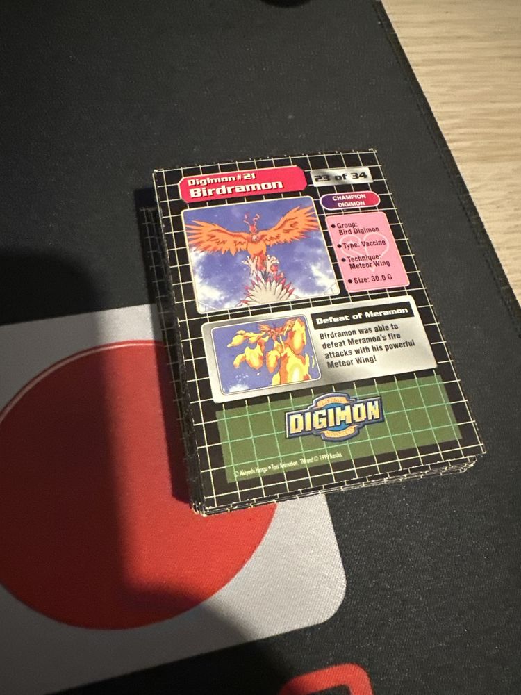 Cromos Digimon e Cartas
