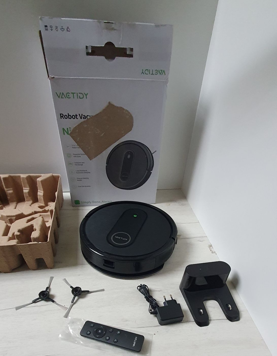 Vactidy Nimble T7 robot odkurzający z funkcją wycierania