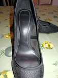 Sapatos de tacão fino marca Zara