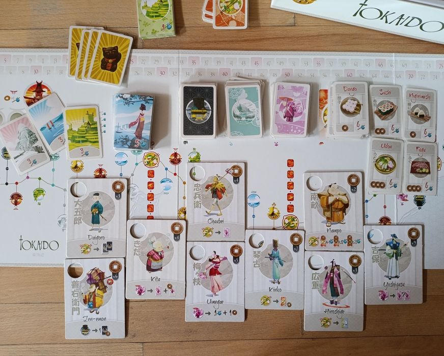 Настільні ігри: Elfenland, Tokaido (Токайдо),