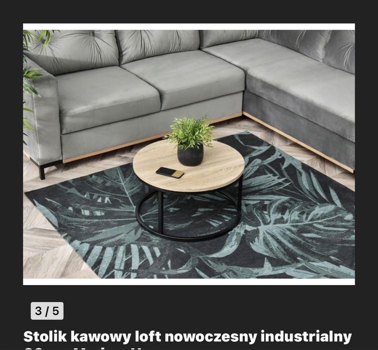Stolik kawowy loft