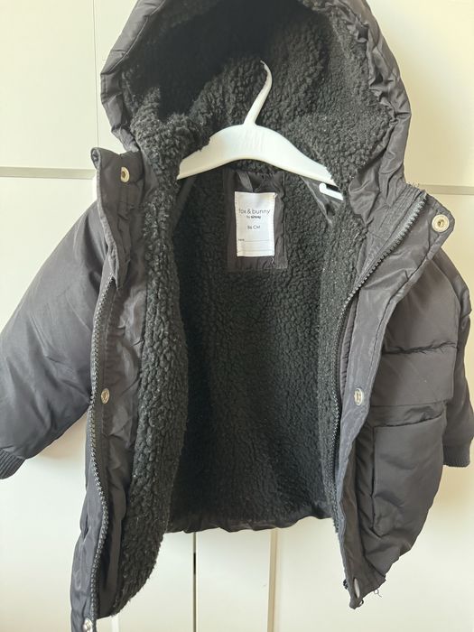 Zimowa ocieplana kurtka/parka Sinsay rozmiar 86cm