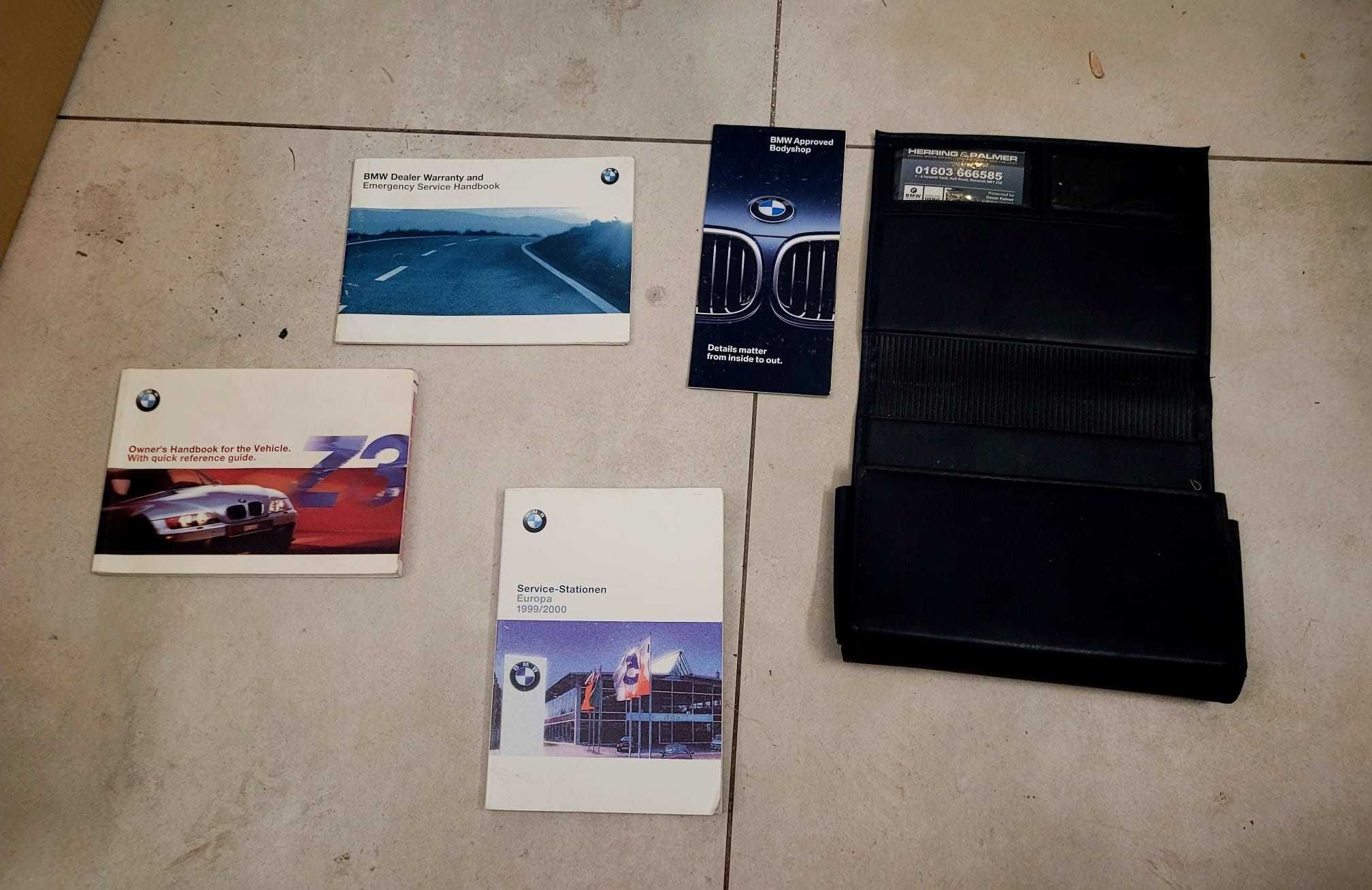 ETUI +instrukcja obsługi BMW Z3 + ksiazka serwisowa komplet stan bdb