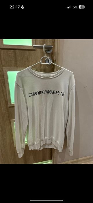 biala bluza emporio armani