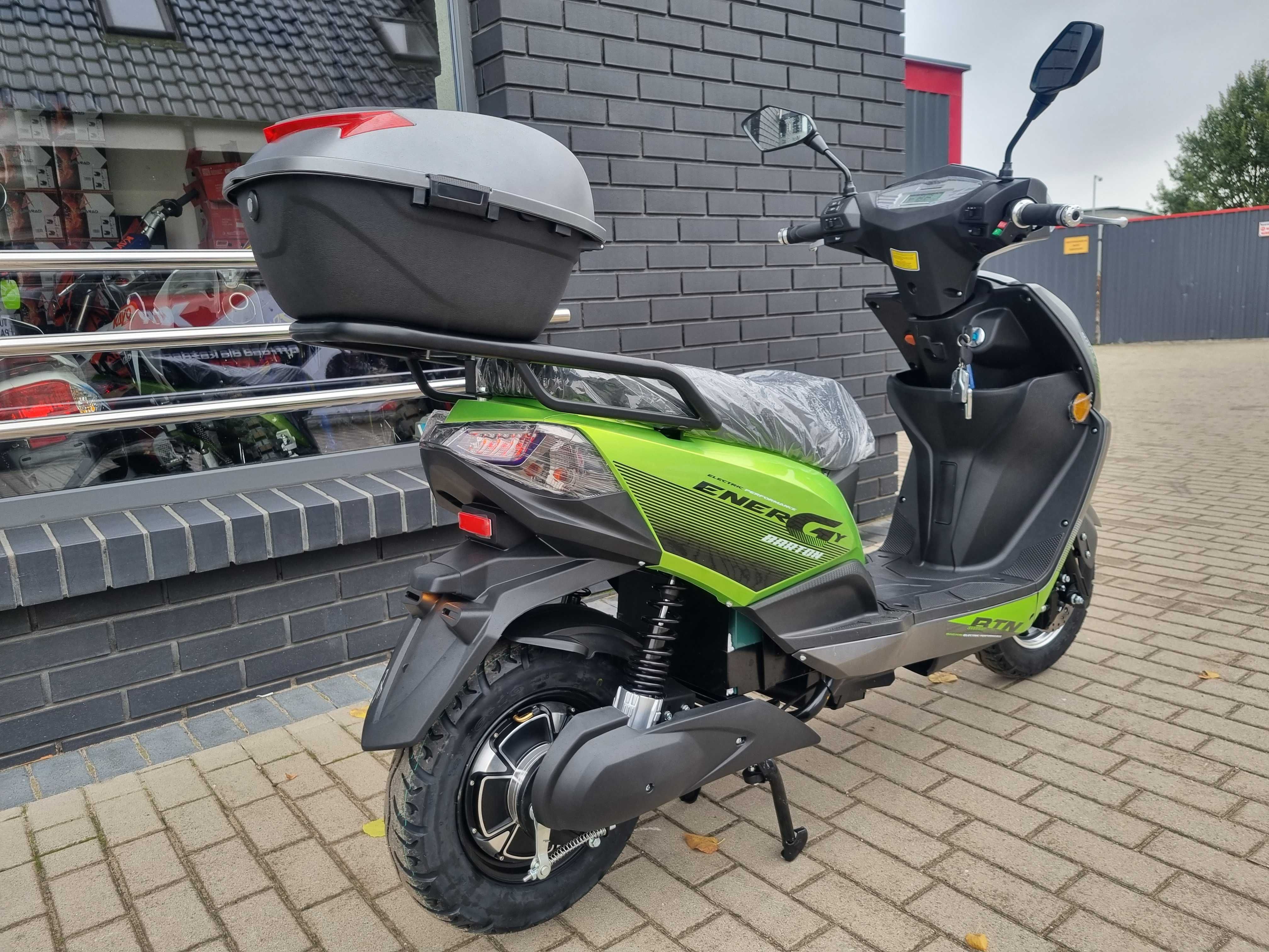 Skuter Elektryczny Barton ENERGY 1600W,Nowy, 1,10zł/50km