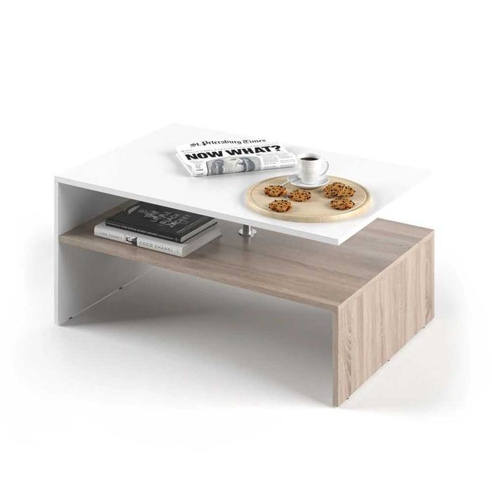 Stolik kawowy prostokątny ława stół do salonu dąb sonoma DaMaOutlet.pl