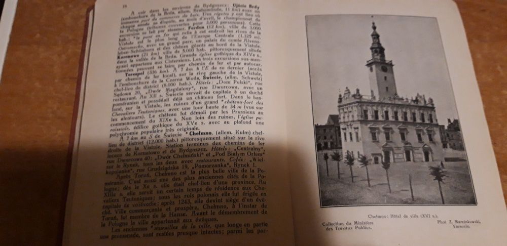 Przewodnik po Polsce w j. franc.-Orłowicz-Varsovie 1927 arch. ilustr.