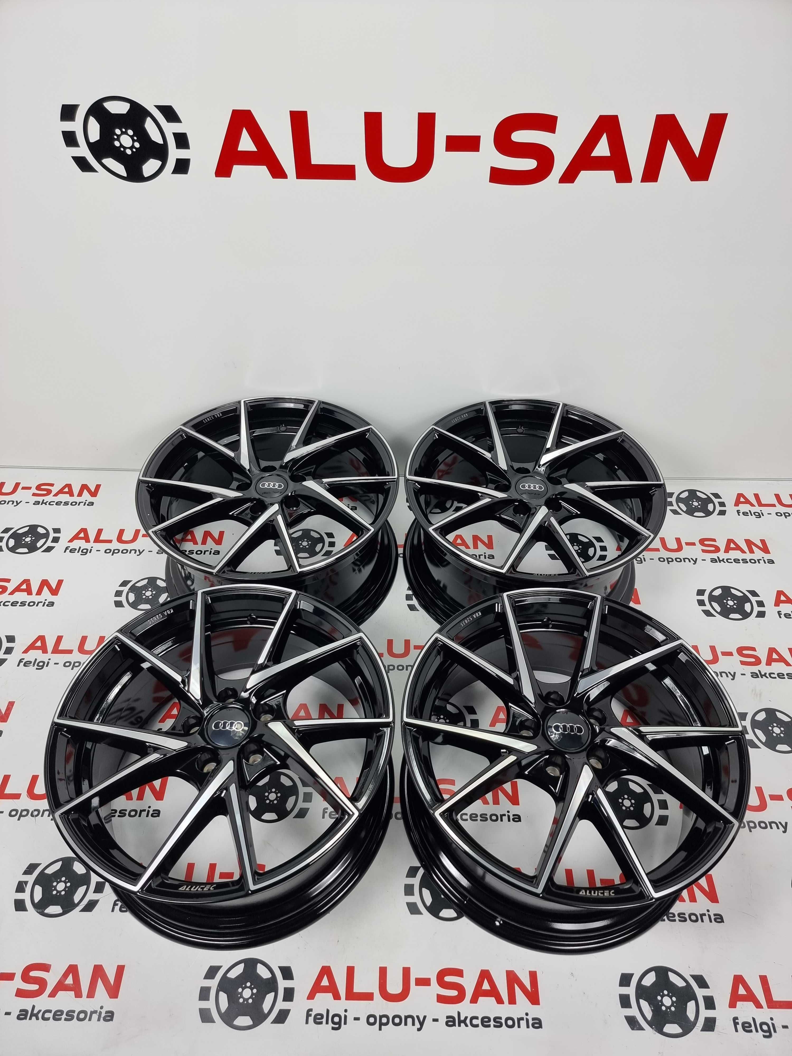 NOWE alufelgi AUDI 18" 5x112 A3 A4 A6 Q2 Q3 TT - Czarne