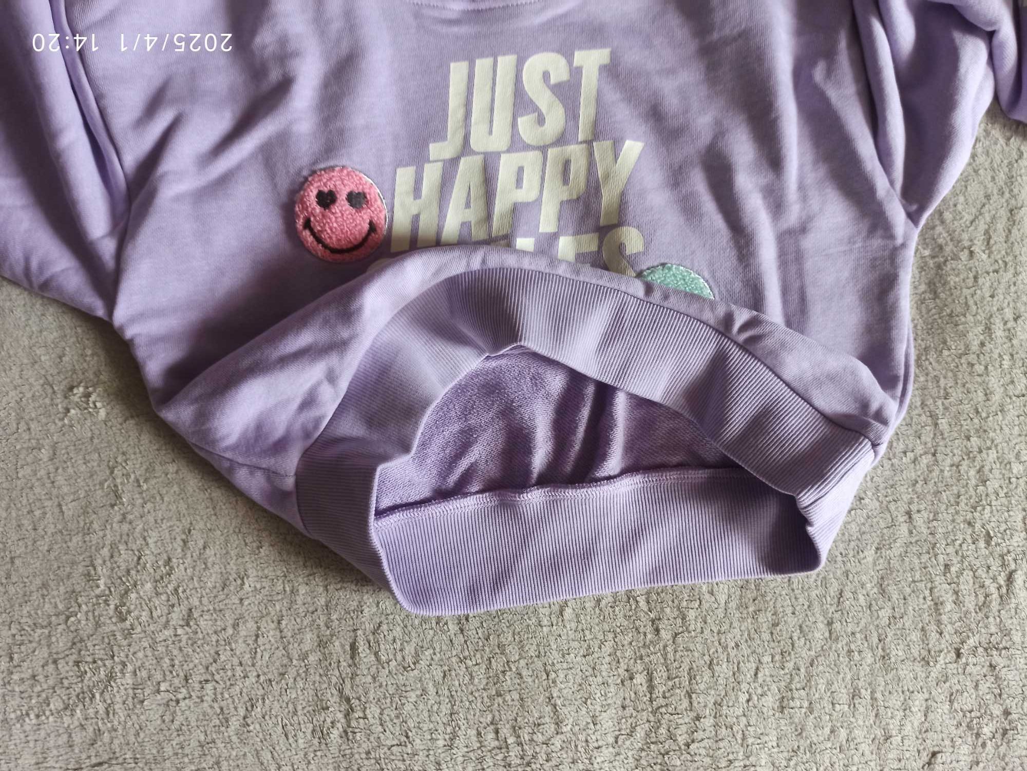 Bluza dziewczęca H&M Smiley World 110/116 Nowa