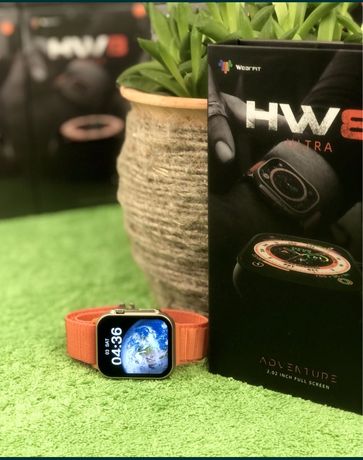 Apple/hw8 ultra/смарт годинник/orange