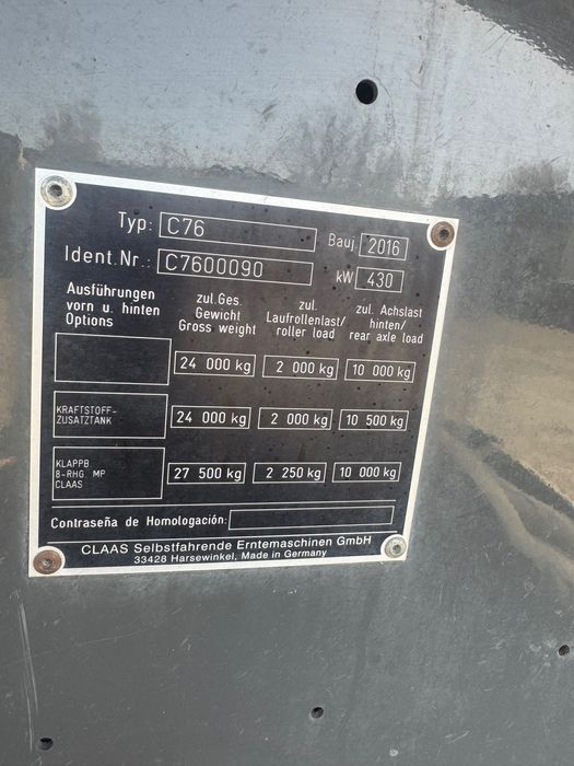 Продам комбайн Claas Lexion 770 TT 2016 року